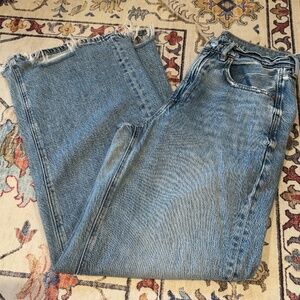 American Eagle Super Baggy High-Rise Wide Leg Jeans | Size 8